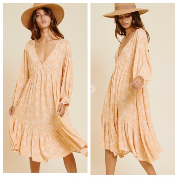 #37 Most Fabulous Asymmetrical Hem Floral Dress - Picture 2 of 3